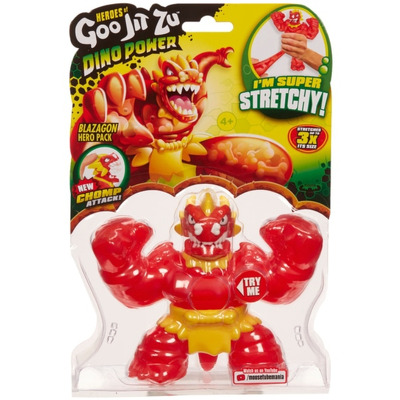 Figurina Goo Jit Zu, Dino Power Blazagon, rosu