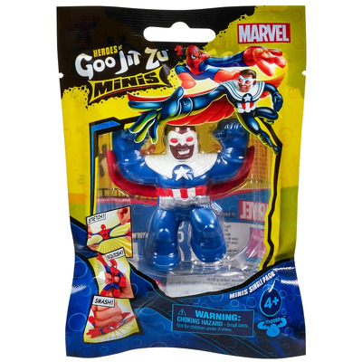 Figurina Goo Jit Zu Minis S5 Marvel Catpain America - Sam Wilson