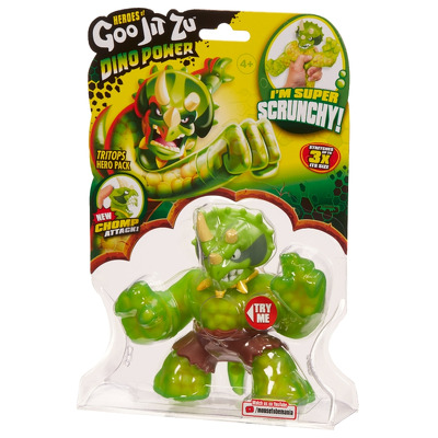 Figurina Goo Jit zu seria 3 Triceratops Tritops