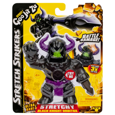Figurina Goo Jit Zu Stretch Strikers Pachet Erou Black Knight