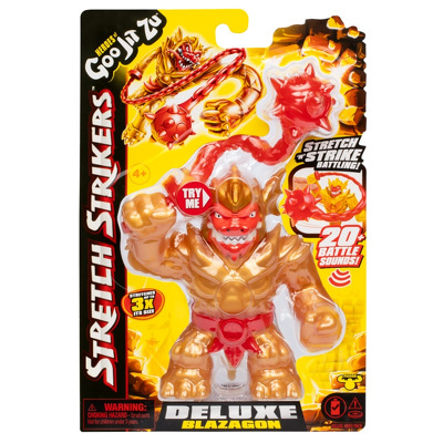 Figurina Goo Jit Zu Stretch Strikers Pachet Erou Deluxe Blazagon
