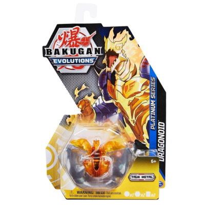 Figurina metalica Bakugan Evolutions Platinum S4, Dragonoid
