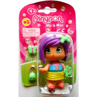 Figurina Papusa Pinypon Fetita cu Par Mov