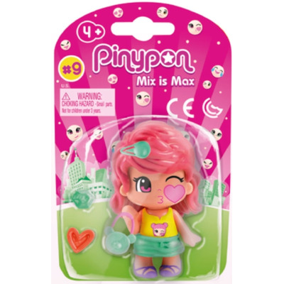 Figurina Papusa Pinypon Fetita cu Par Roscat