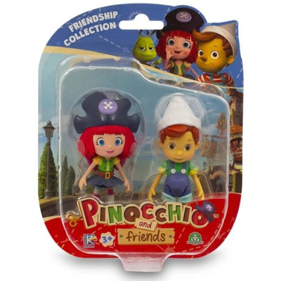 Figurina Pinocchio si Prietenii 9 cm Pinocchio si Fredda