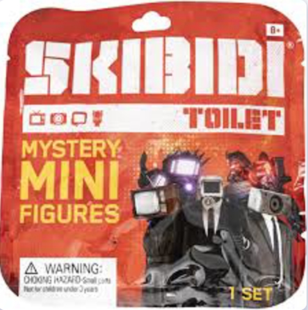 Figurina Skibidi Toilet Seria 2 in punga misterioasa