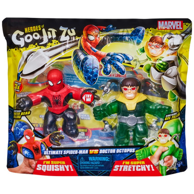 Figurine Goo Jit Zu Marvel 2 buc Ultimate Spiderman vs Doctor Octopus