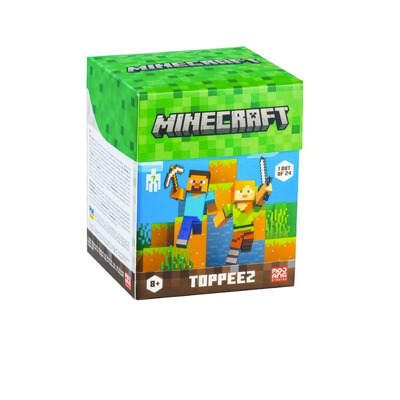 Figurine minecraft topeez colectibile in cutie surpriza