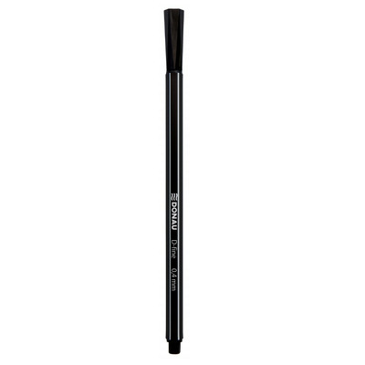 Fine liner, varf fetru 0.4mm, D-Fine - negru