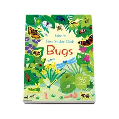 First sticker book bugs