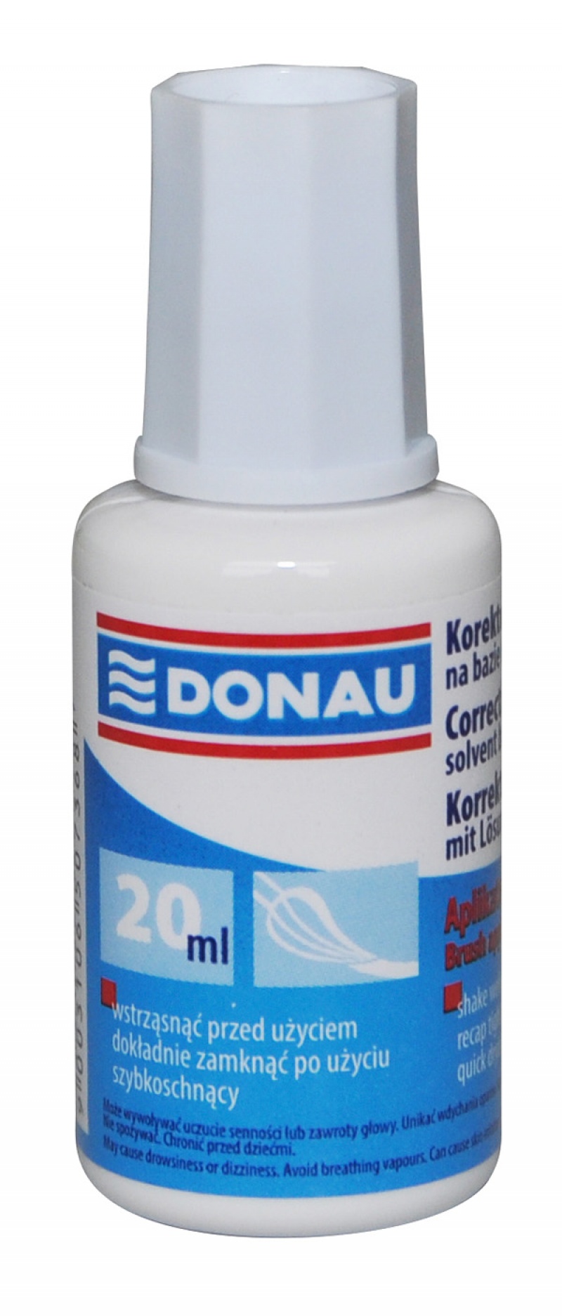 Fluid corector cu pensula, 20ml,  Donau