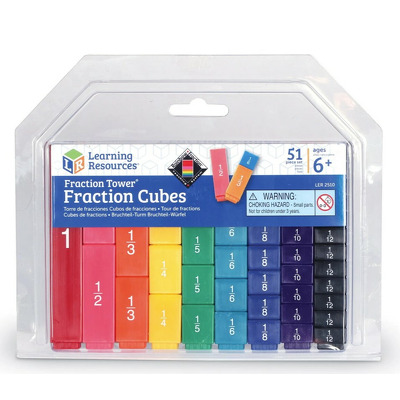 Fraction Tower- Cuburi cu fractii