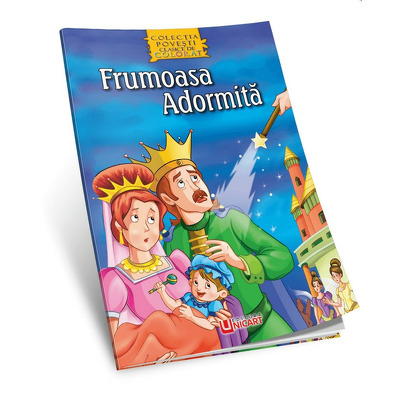 Frumoasa adormita - Povesti de colorat