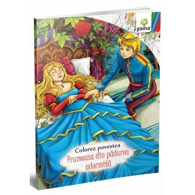 Frumoasa din padurea adormita (Colorez povestea)