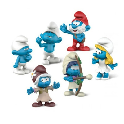 Frumosul Figurine Strumfii