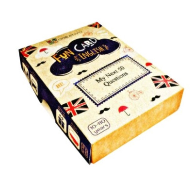 Fun Card English My next 50 questions