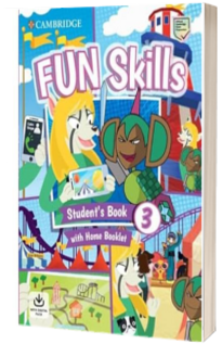 Fun Skills Level 3 Studentțs Book and Home Booklet with Online Activities
