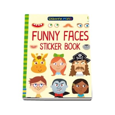 Funny faces sticker book