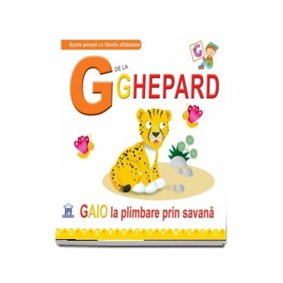 G de la ghepard. Gaio la plimbare prin savana