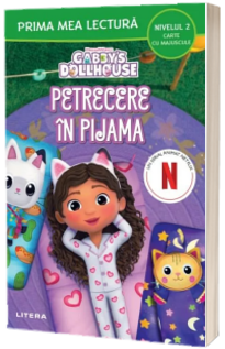 Gabby's Dollhouse. Petrecere in pijama (Nivelul 2 Carte cu majuscule)