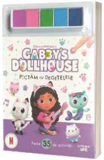 Gabbys Dollhouse. Pictam cu degetelele