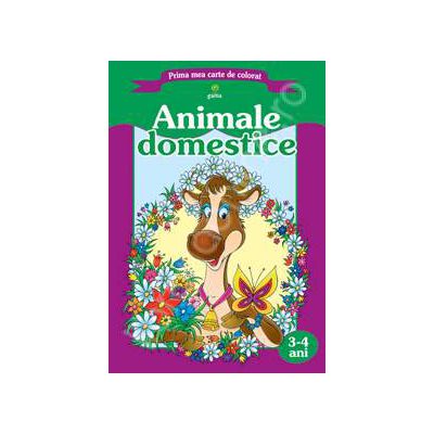 Prima mea carte de colorat. Animale domestice