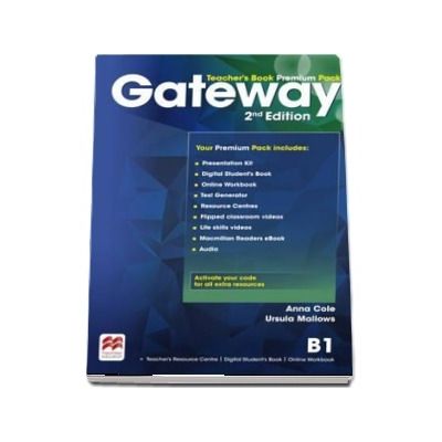 Gateway 2nd Edition B1 Teachers Book Premium Pack