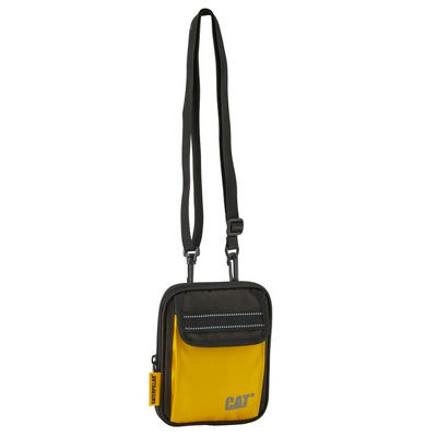 Geanta de umar V Power, material 600D polyester - negru/galben