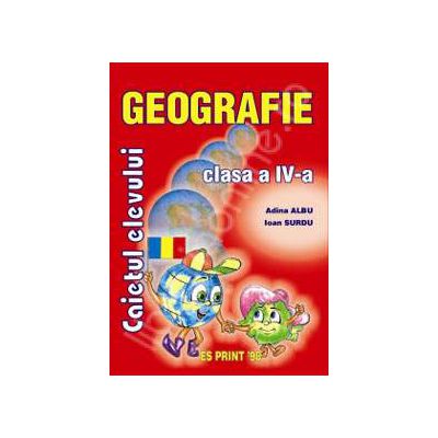 Geografie caietul elevului clasa a IV-a