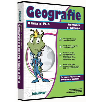 Geografie. Romania si Europa clasa a IV-a (Kit)