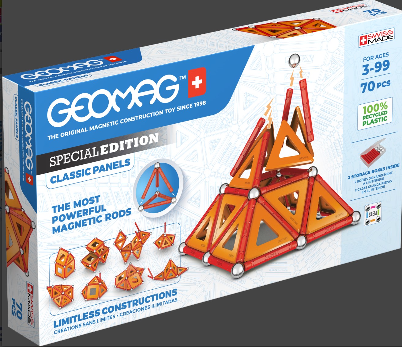 Geomag Classic Panels 70 Special Geomag