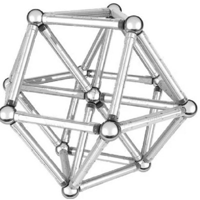 Geomag Cuburi Pro L Pocket Set 53 Piese Geomag040