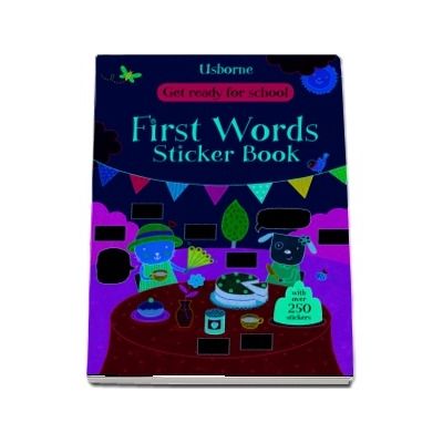 Get ready for school first words sticker book