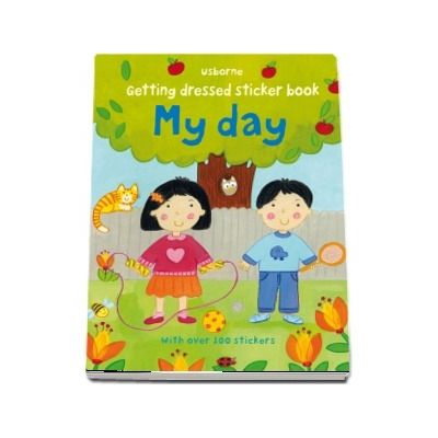 Getting dressed sticker book: My day