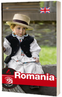 Ghid turistic ROMANIA complet. Text in limba Engleza