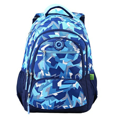 Ghiozdan Ecada 46 cm albastru, 61482