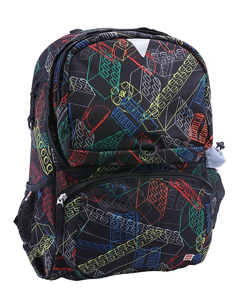 Ghiozdan scoala Freshman LEGO Core Line - design multicolor