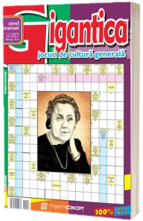 Gigantica numarul 287. Revista de integrame nivel avansat