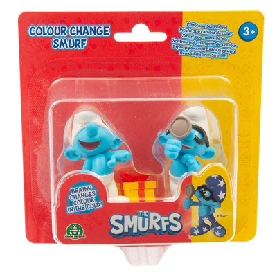 Gluolch Figurine Strumfii 2 Bucati Glumetul si Strumf cu Ochelari