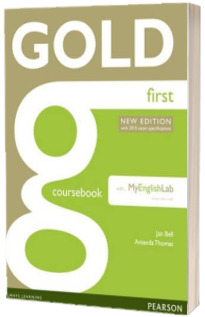 Gold First New Edition Coursebook with FCE MyLab Pack