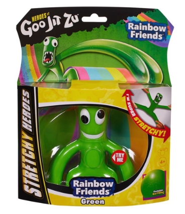 Goo Jit Zu Rainbow Friends figurina verde