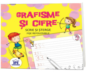 Grafisme si cifre - Scrie si sterge