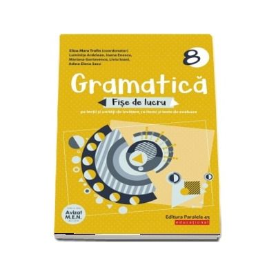 Gramatica. Fise de lucru. Clasa a VIII-a, editia a XIV-a