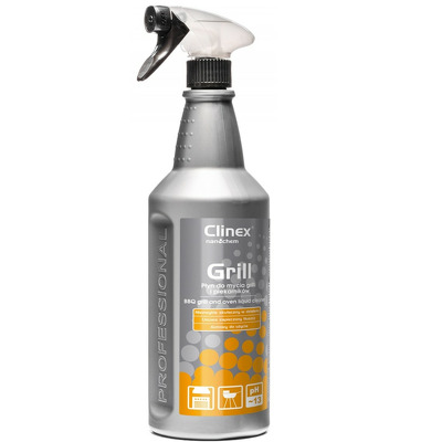 Grill, 1 litru, cu pulverizator, solutie profesionala pentru curatarea gratarelor, cuptoarelor