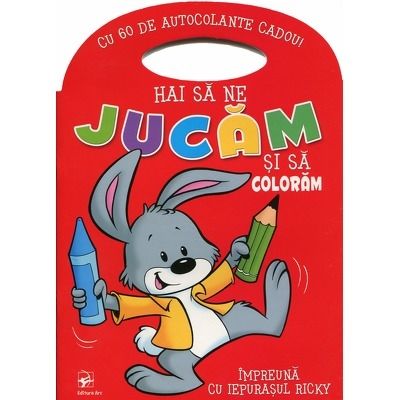 Hai sa ne jucam si sa coloram impreuna cu iepurasul Ricky