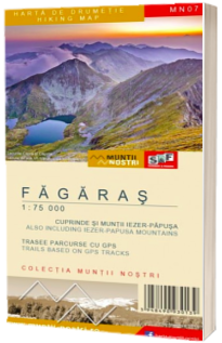 Harta de drumetie a Muntilor Fagaras, editia a II-a