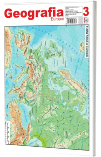 Harta geografia Europei 3