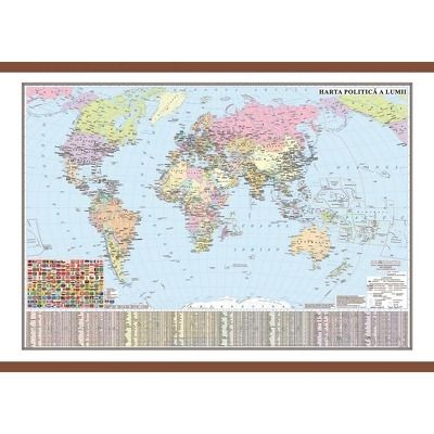 Harta politica a lumii 1000x700 mm