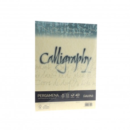 Hartie caligrafica A4 90g crem Pergament Favini