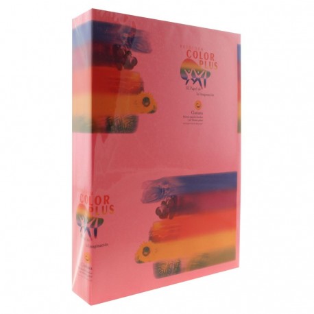 Hartie colorata, rosie, 80 g/mp A4, Clariana